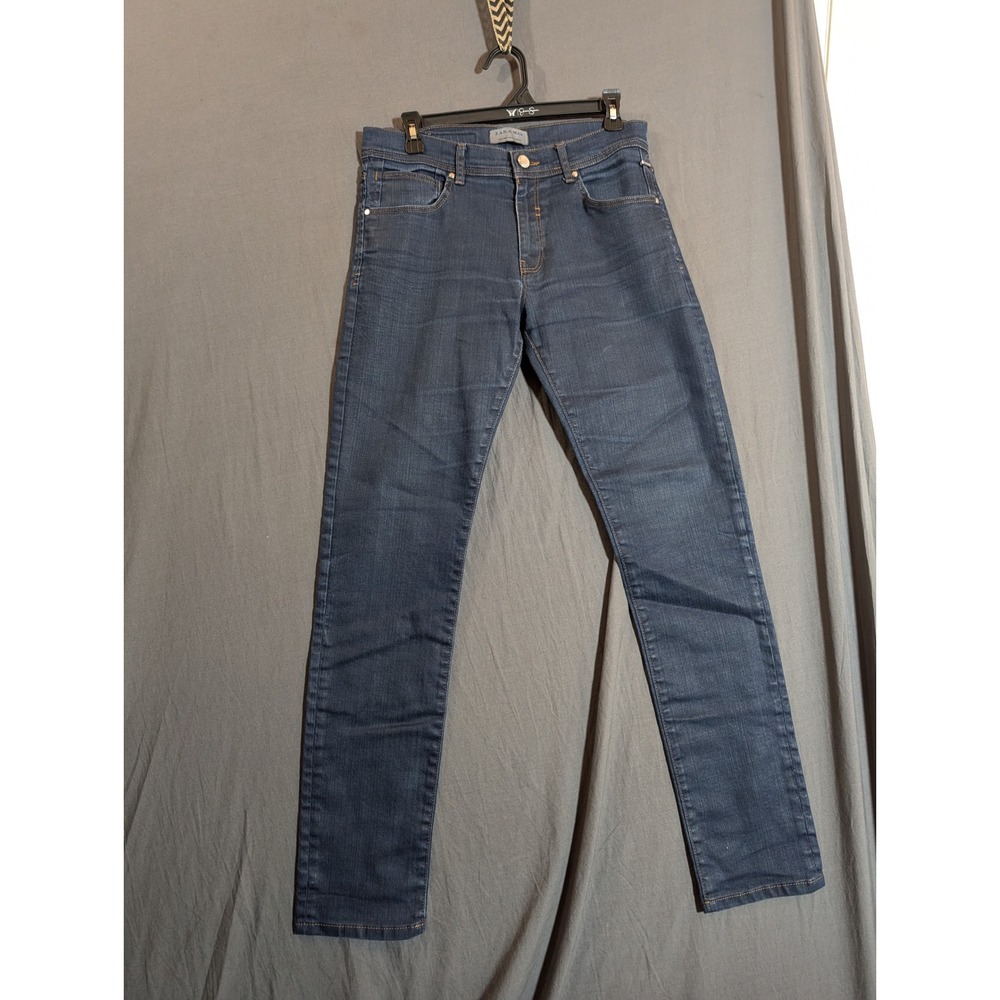 ZARA MAN Dark Wash‎ Slim Fit Denim Jeans Men Size 32x32 Made in Turkey